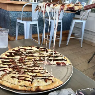 The Hot Mess - look at that cheese pull!