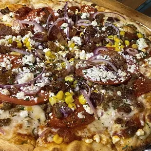 Make your own pizza!