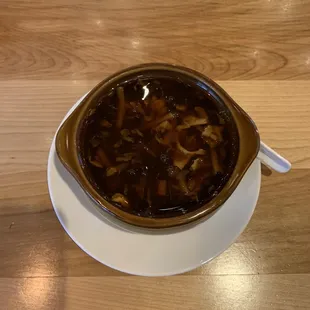 Hot and Sour Soup (Fridays Only). Excellent!