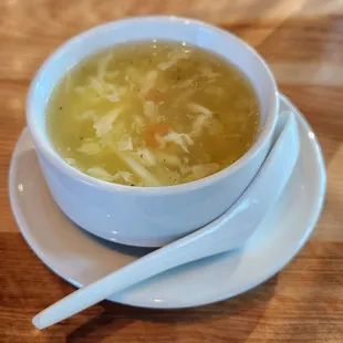 Complentary Soup With Lunch Entree Purchase