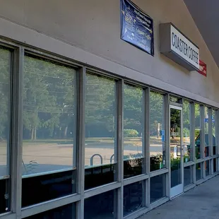Front door facing the street