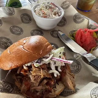 Smoked Pulled Pork Sandwich