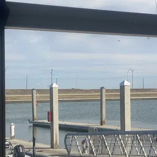 View from our table.