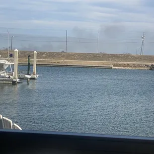 View from our table.