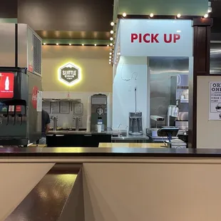 Pick up area