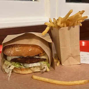 Avocado Burger with black bean patty