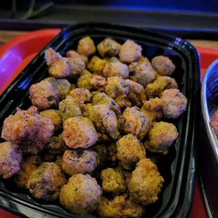Fried okra