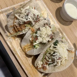 Chicken tacos