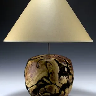 Chris Eggers Turned Mesquite Lamp