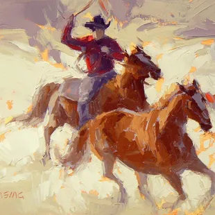 David Mensing "Beyond Time" Oil on Canvas