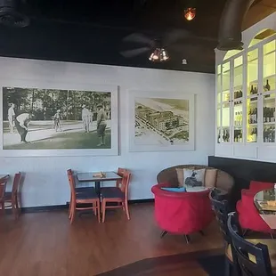 Cozy little bar area