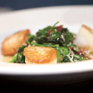 Scallops Rockefeller