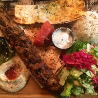 Adana Kebab Plate