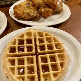 Chicken and Waffles.