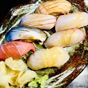 Chef's special 7 pc nigiri