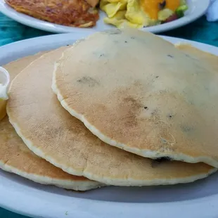 Large portions especially the pancakes.