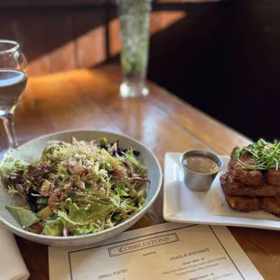 Mixed Greens &amp; Panisse