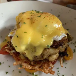 Crab Eggs Benedict