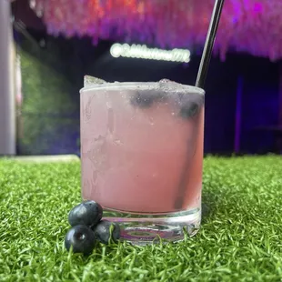 Spiced Blueberry Margarita