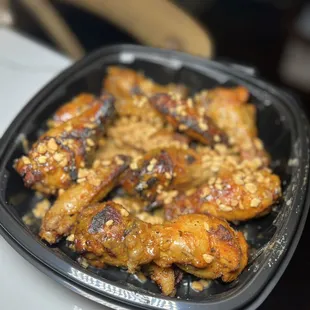 New: Grilled Chicken Wings with Thai Sauce