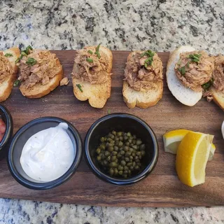 In-House Smoked Salmon Board