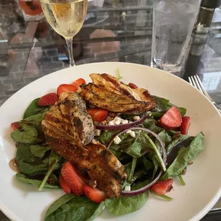 Strawberry Spinach Salad