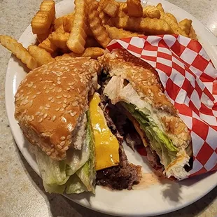 Pastrami Cheese Burger