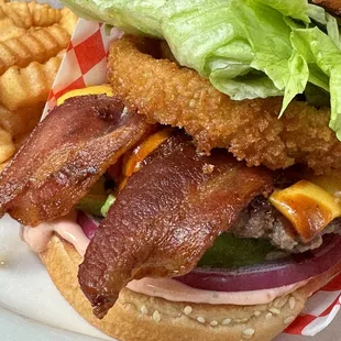 Western Bacon Burger