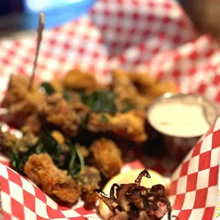Koji Popcorn Chicken $11