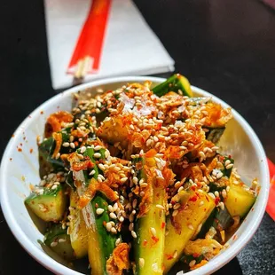 Sesame Cucumber