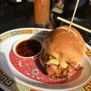 Chili Crisp Chicken Sandwich