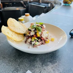 Ceviche , Cobra &amp; Clay , San Jose Marriott .