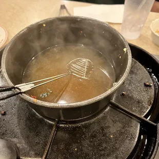 All the soup and grill after the meal