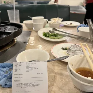 Did you see how crazy we are? We ate like that and the bill is only $19.66