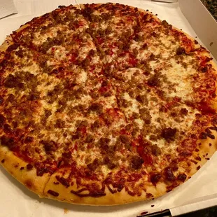 Large pizza (16&quot;) with sausage