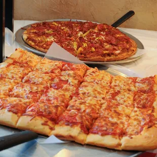 pizza, food