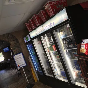 the inside of a restaurant