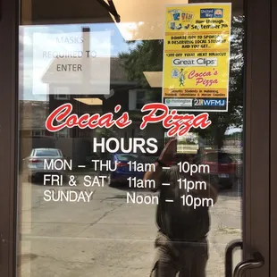 the front door of a restaurant