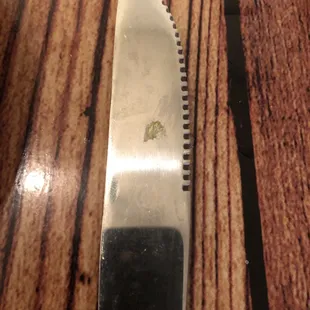 Dirty silverware/stained