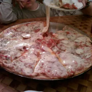 Perfect Coccia pizza.