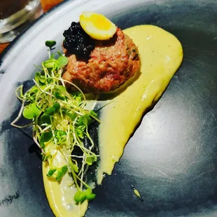 Deer tartare
