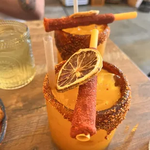 Mangonada and not to mention damn delicious