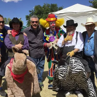 Grounds acts of 2017 Godfrey the Magician,  Greg Frisbee juggler,  Hypno Joe, Lanky the Clown,  and the Fables of the West.