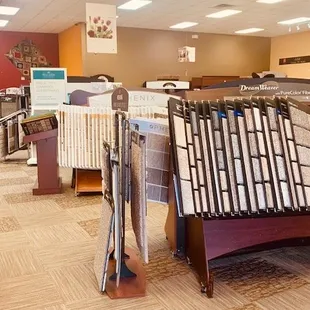 a carpet store