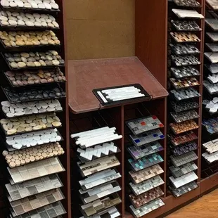 We have an extensive showroom for your convenience