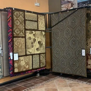 We have a nice selection of area rugs