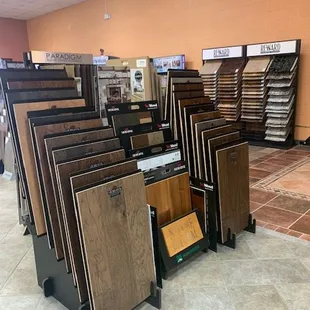 We have an extensive showroom for your convenience