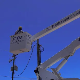 CIS Wireless Broadband installs a small radio called a subscriber unit on your residence or office building.