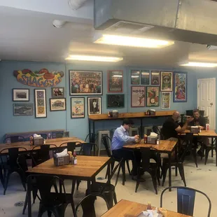 crepes, interior