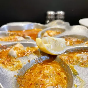 Wood - fired Oysters